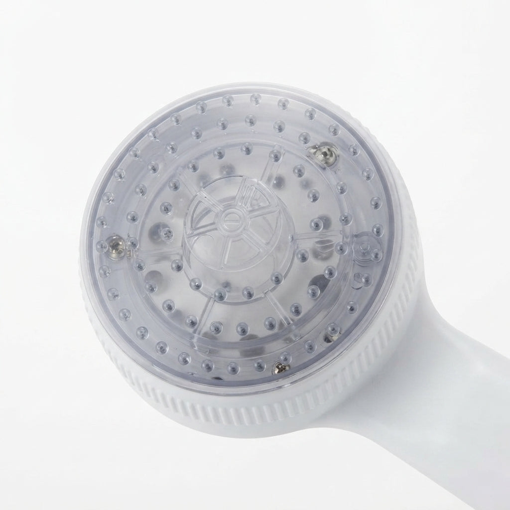 Душова лійка з LED-підсвічуванням, 3 кольори, Білий / Світлодіодна насадка для душу / Душова лійка / Насадка для душу