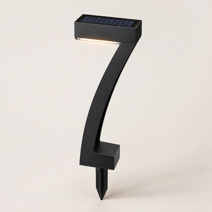 1 шт Садовий LED світильник на сонячних батареях, IP65, 50 см, Чорний / Вуличний ліхтар для доріжок / Світильний газонний