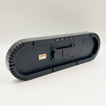 Настінний годинник з пультом (38×12см), від USB та батарейки, GH8021, / Електронний годинник / Годинник на стіну