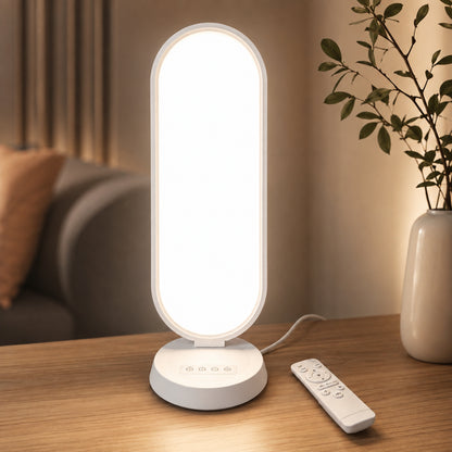 Настільна LED-лампа, 38 Вт, з пультом, K-52, Біла / Лампа для селфі / Студійна світлодіодна лампа