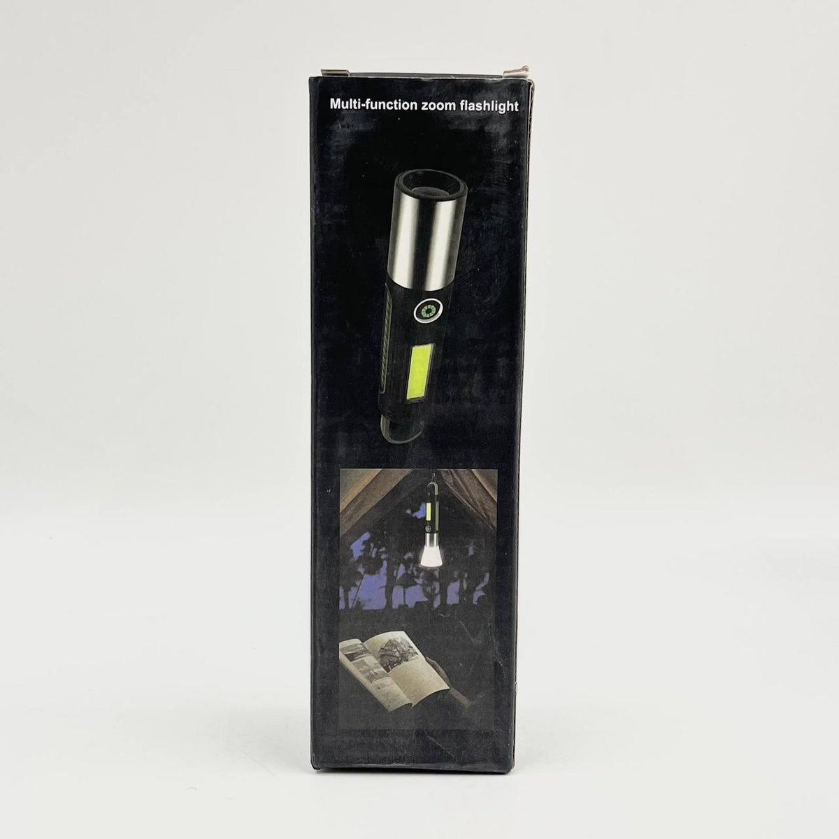 Ліхтарик ручний від USB, BL S507, Чорний / Компактний ліхтарик на акумуляторі / Ліхтар акумуляторний для кемпінгу